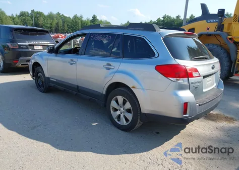 2012 Subaru Outback 2.5I Premium z USA, uszkodzony, nr VIN 4S4BRBGC6C3265062